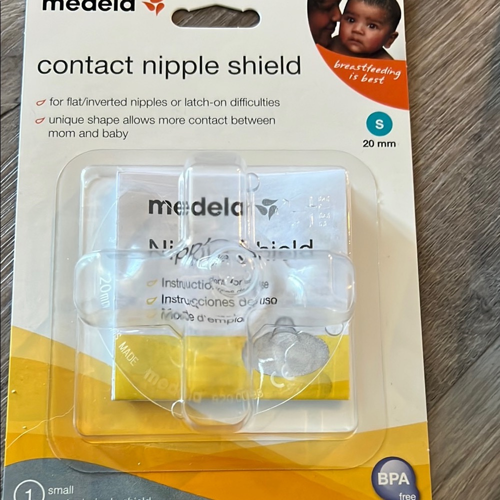 BNWT Medela Shield, Dr. Brown’s Preemie nipple w/bottle collar & Nuk Pacifier - Picture 2 of 7